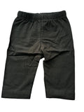 DANY black baby leggings front view