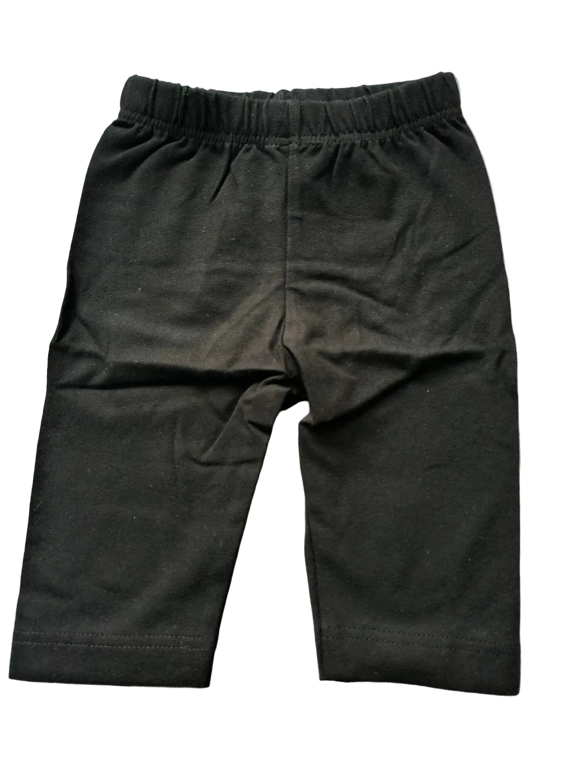 DANY black baby leggings front view