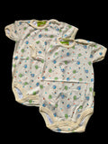 DANY baby elephant print bodysuit front view
