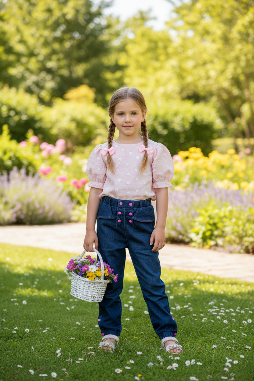 DANY Dark Denim Jeans Trousers – 3T / 98 cm