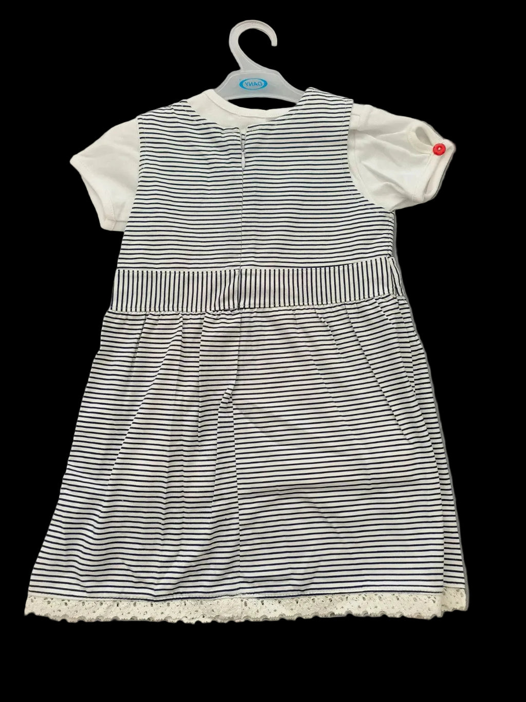 DANY Princeska dress with blouse set back view